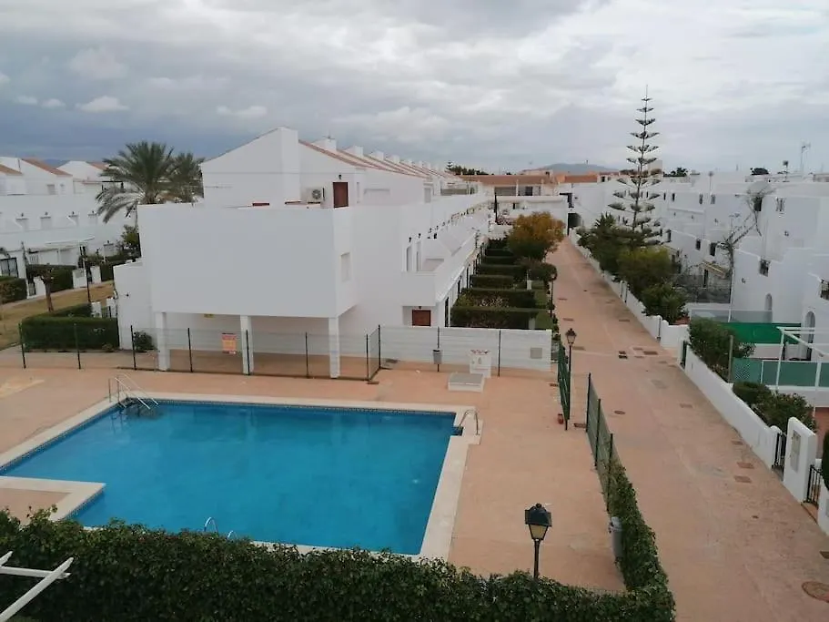 Buganvillas Urbanisation House Facing Pool Vera
